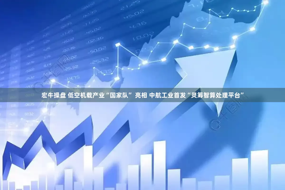 宏牛操盘 低空机载产业“国家队” 亮相 中航工业首发“灵筹智算处理平台”