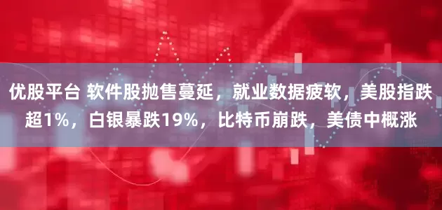 优股平台 软件股抛售蔓延，就业数据疲软，美股指跌超1%，白银暴跌19%，比特币崩跌，美债中概涨