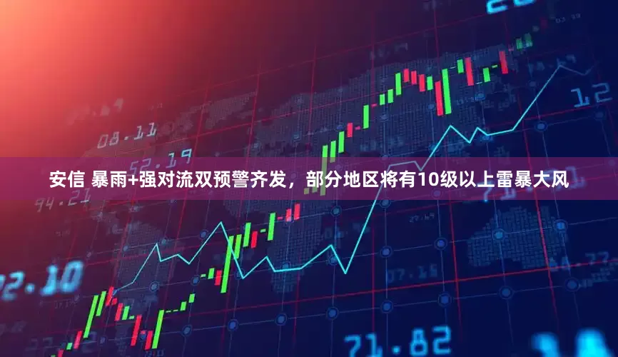 安信 暴雨+强对流双预警齐发，部分地区将有10级以上雷暴大风